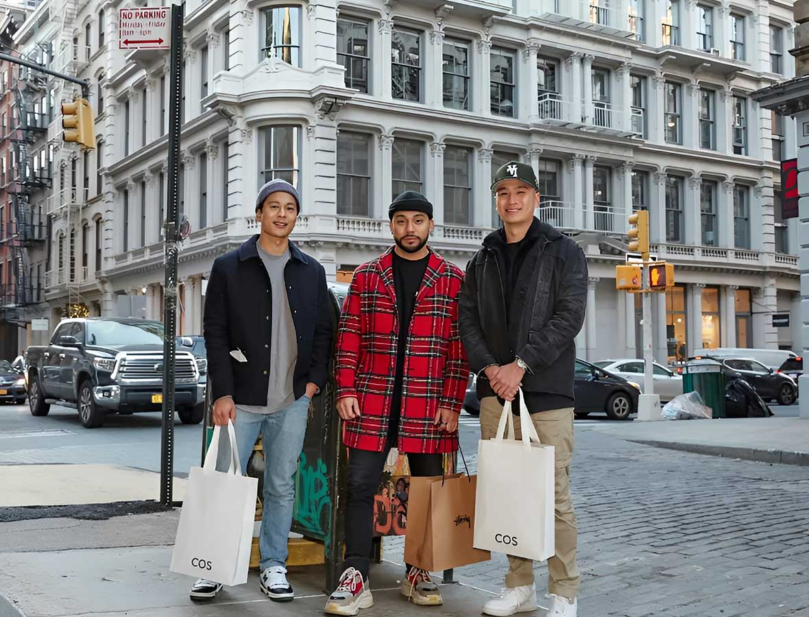 Shopping in Soho New York