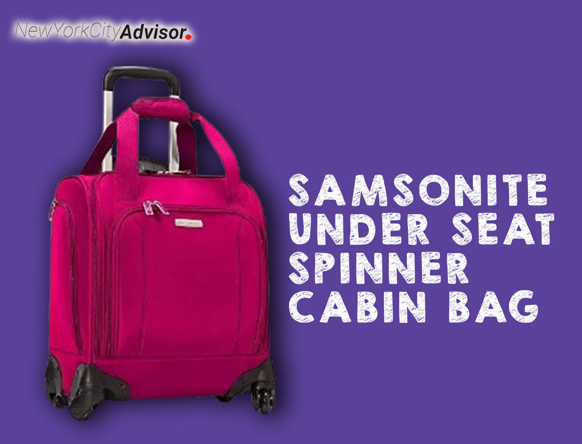 Samsonite Under Seat Spinner Carry-on - The Best Cabin Bag for Short Trips