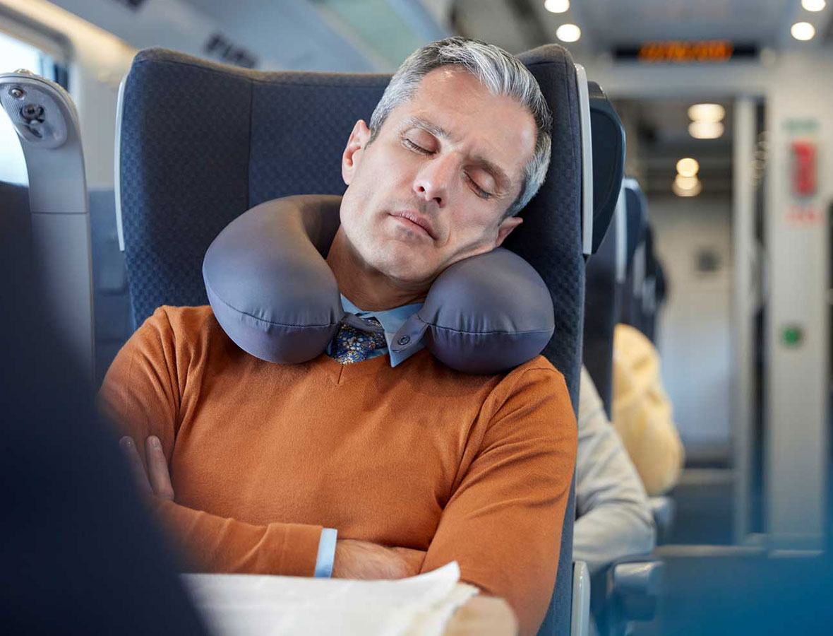 How To Wear Travel Neck Pillow