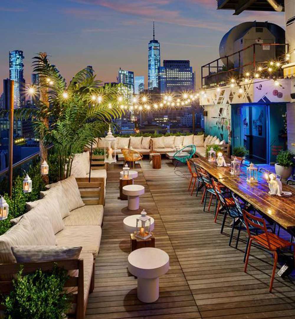 Rooftop Restaurants in Brooklyn