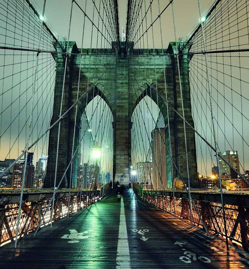 how long is the brooklyn bridge in miles