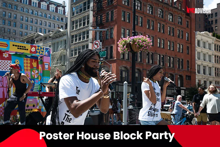 Poster House Block Party in New York