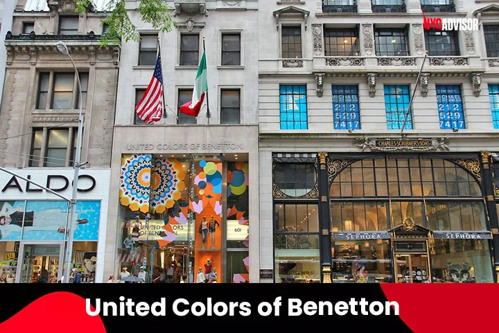 United Colors of Benetton Store on Fifth Avenue