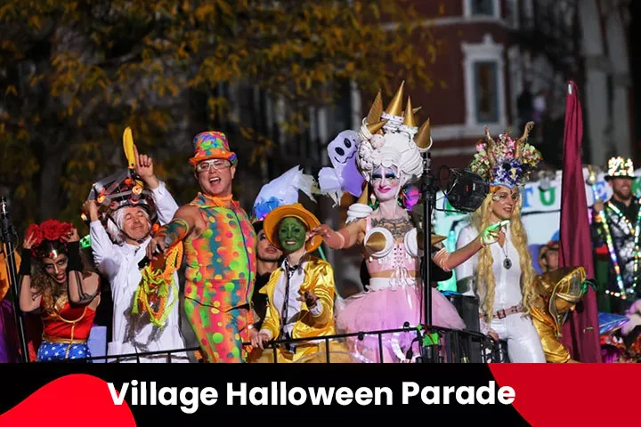 Village Halloween Parade in October, New York