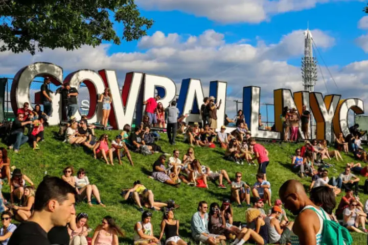 NYC Governors Ball Music Festival in Summer