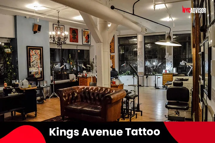 Kings Avenue Tattoo Studio, Bowery, NYC