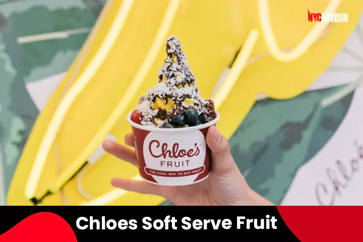 Chloes Soft Serve Fruit Co Ice Cream in New York City