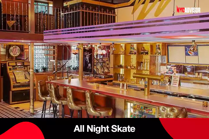 All Night Skate Bar New York City