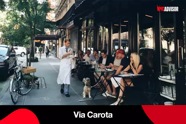 Via Carota Restaurant in New York