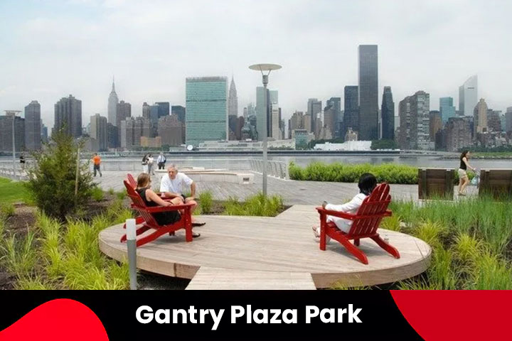 Gantry Plaza State Park in New York City