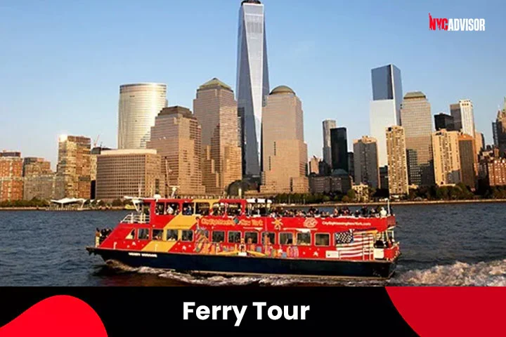 Hop-on Hop-off Ferry Tour in New York City