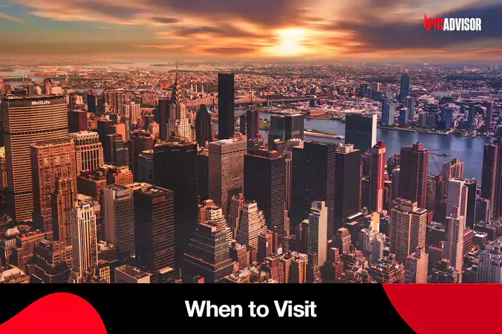 When to Visit New York City for Tourists and Visitors
