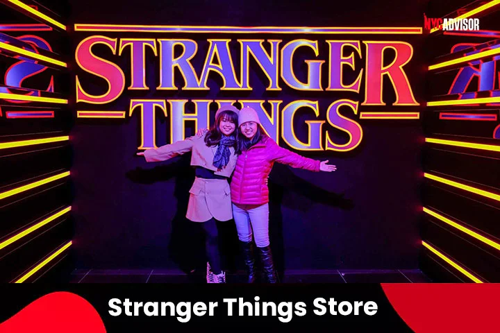 visit ny in november Stranger Things Official Store, New York City