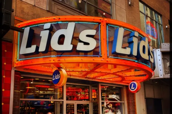 Visit the Famous Lids Store for Sports Apparel at the Times Square