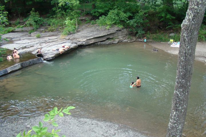 Millstream Swimming Hole in New York