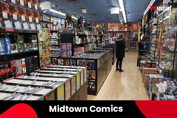 Midtown Comics, Times Square, NYC