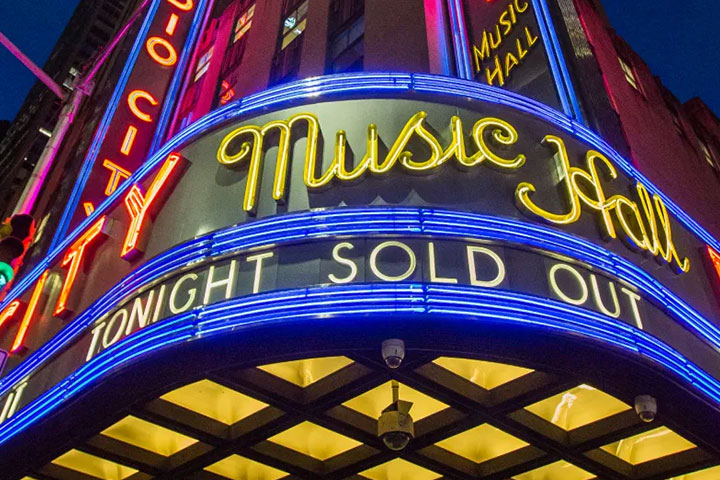 Radio City Music Hall Catch a show