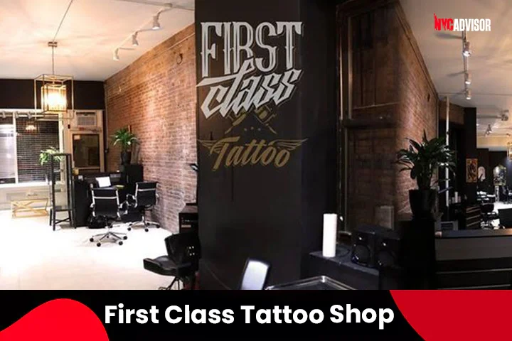 First Class Tattoo Shop in Chinatown, NYC