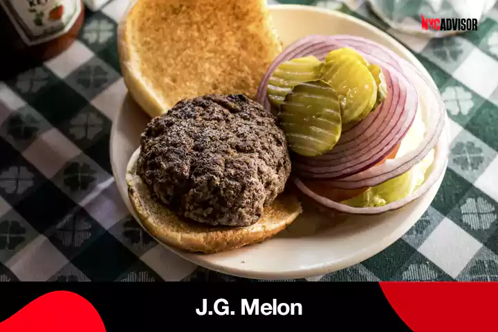 J.G. Melon Restaurant, NYC