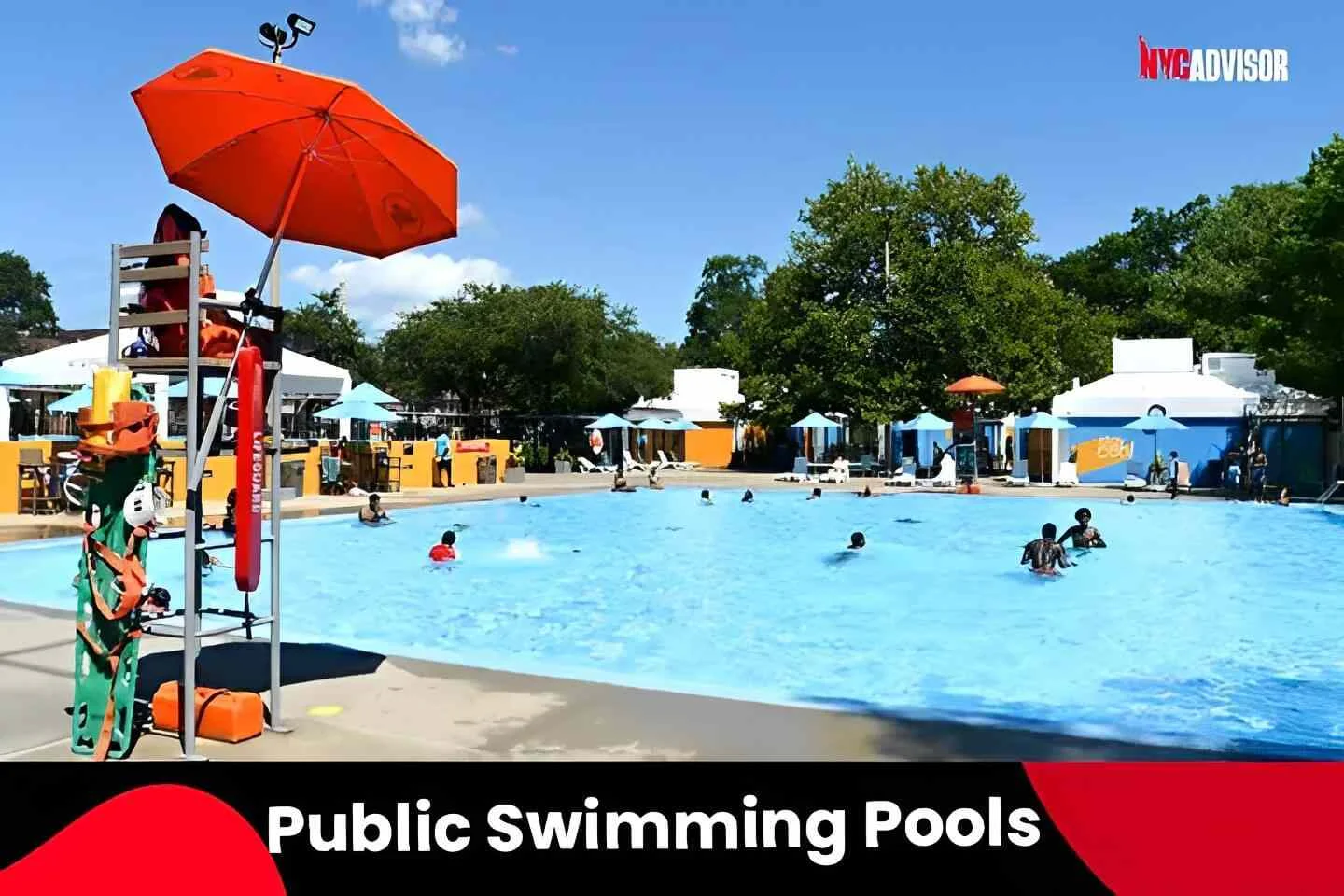 Public Swimming Pools in New York City in Summer