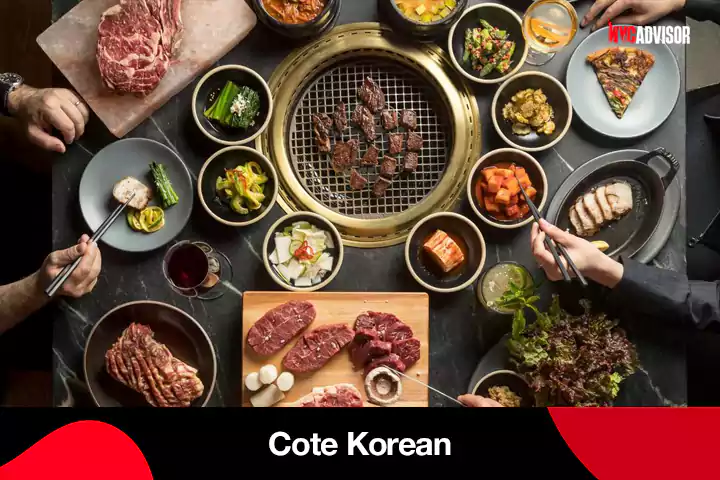 Cote Korean Restaurant in New York