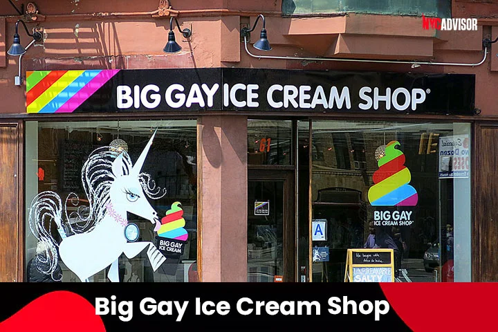 Big Gay Ice Cream Shop in NYC