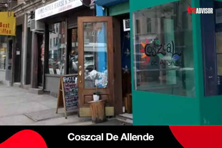 Coszcal De Allende Restaurant NYC