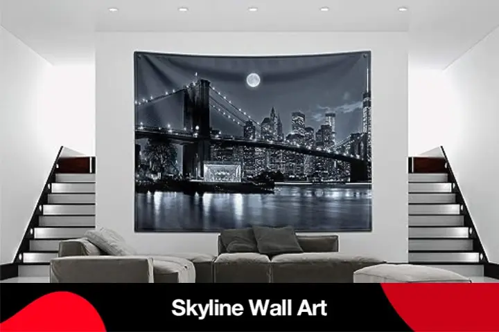 NYC Skyline Wall Art