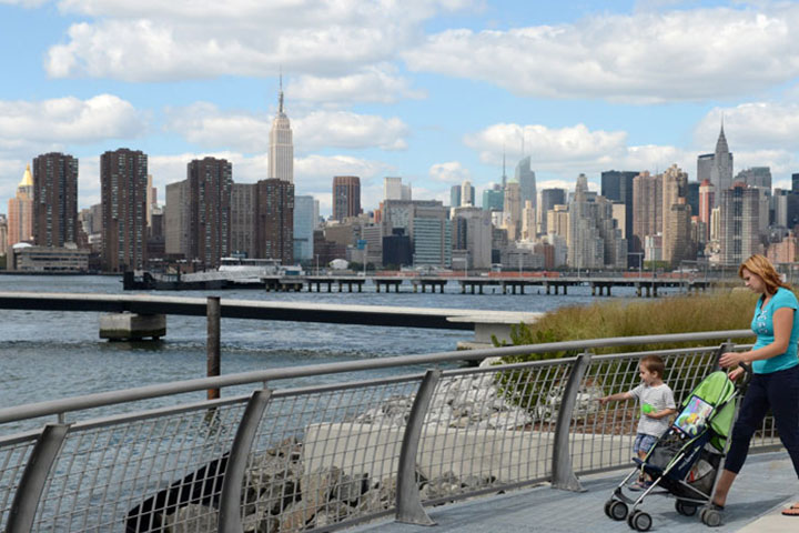 WNYC Transmitter Public Park in Greenpoint