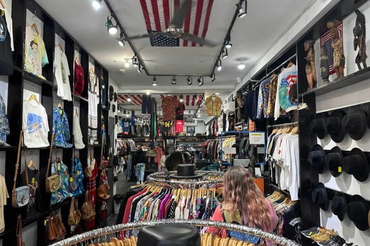 Visit the Broadway Fashion Thrift Store in Bushwick