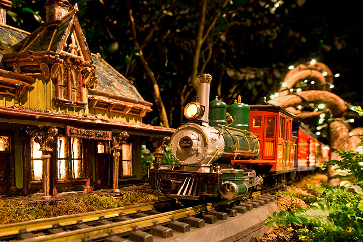 Holiday Train Show NYBG