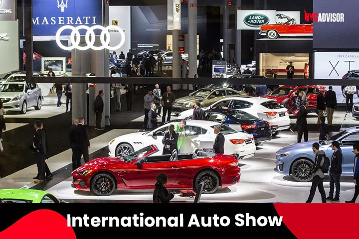New York International Auto Show in April, NYC
