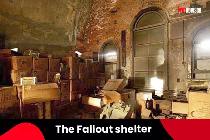 The fallout shelter was expanded to include yet another compartment.