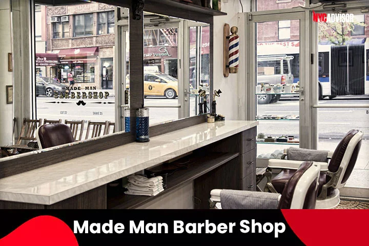Made Man Barber Shop in NYC