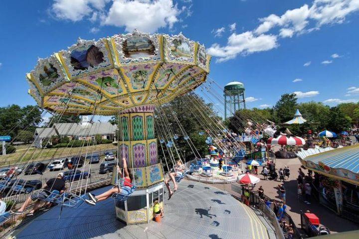 Amusement in Central Public Park in NYC