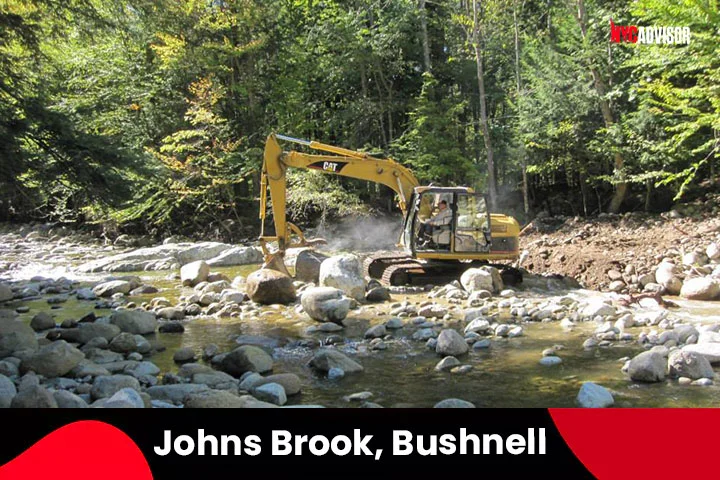 Johns Brook, Bushnell Falls, NY