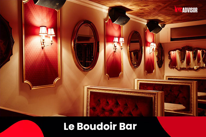 Le Boudoir Bar and Restaurant in Brooklyn, NYC