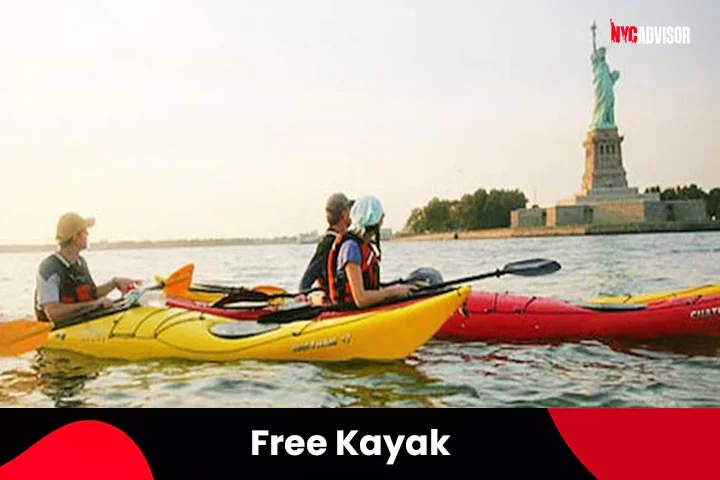 Free Kayak in New York City