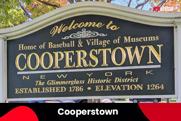 Cooperstown in New York