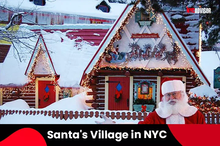 visit ny in november Santa's Village in NYC