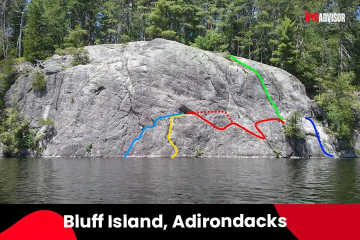 Bluff Island, Adirondacks, NY