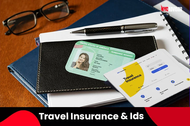Travel Insurance Cards and Ids in Packing List