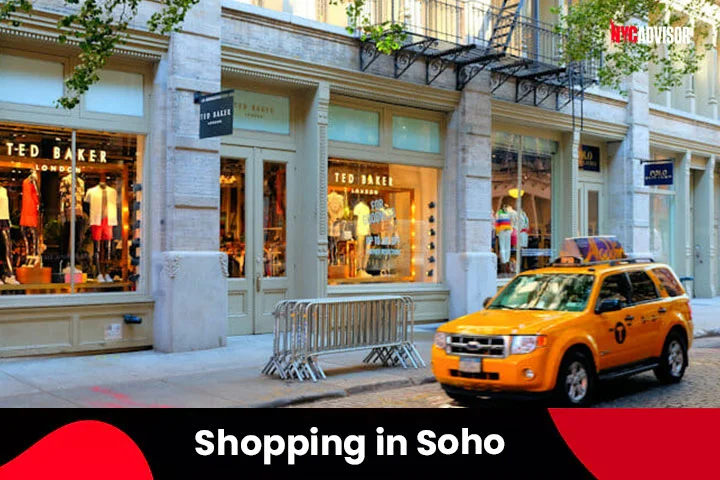 Shopping in Soho, New York City