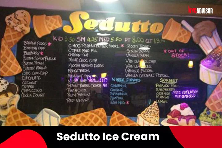 Sedutto Ice Cream Parlor in New York