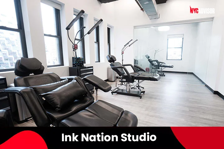 Ink Nation Studio in Manhattan, NYC