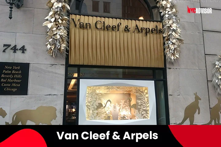 Van Cleef & Arpels Store on Fifth Avenue