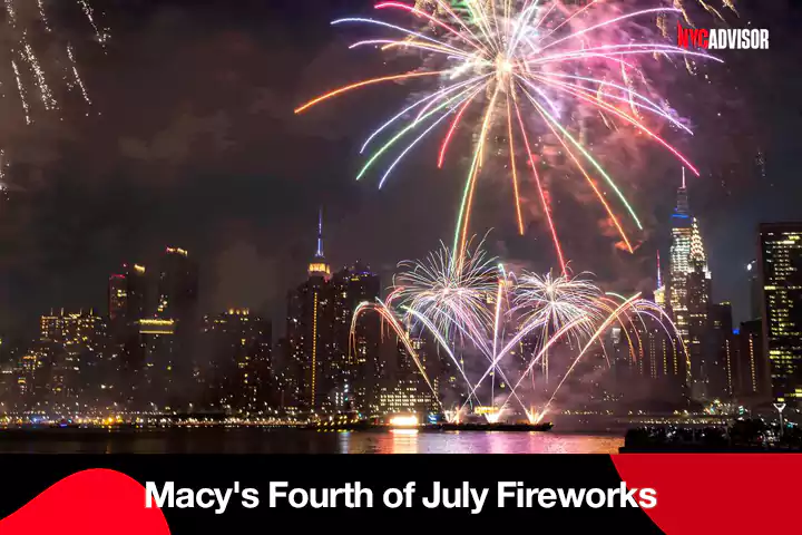 Macy's Fourth of July Fireworks in New York City