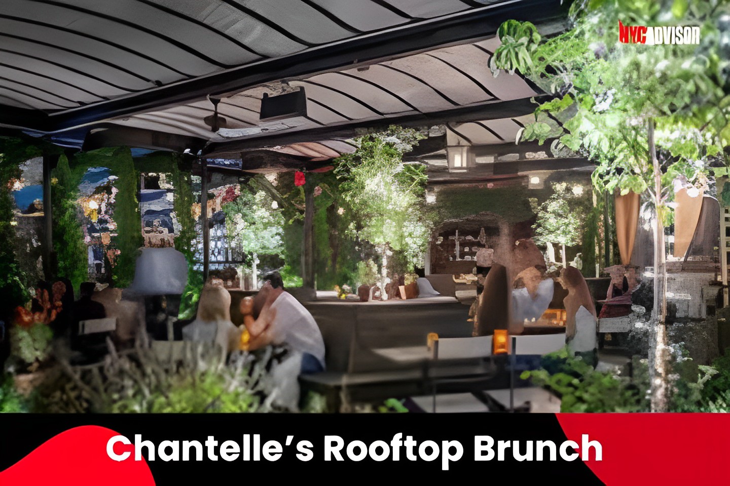 The Chantelles Rooftop Brunch in NYC