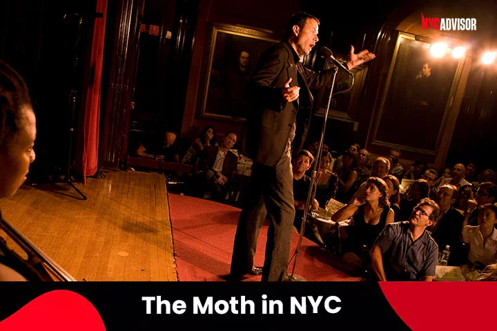 Real Storytelling Event, The Moth in NYC
