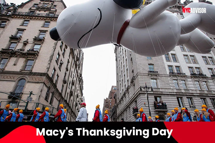 Macy's Thanksgiving Day Parade in November